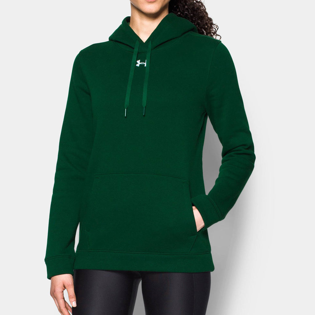 under armour hoodie women green