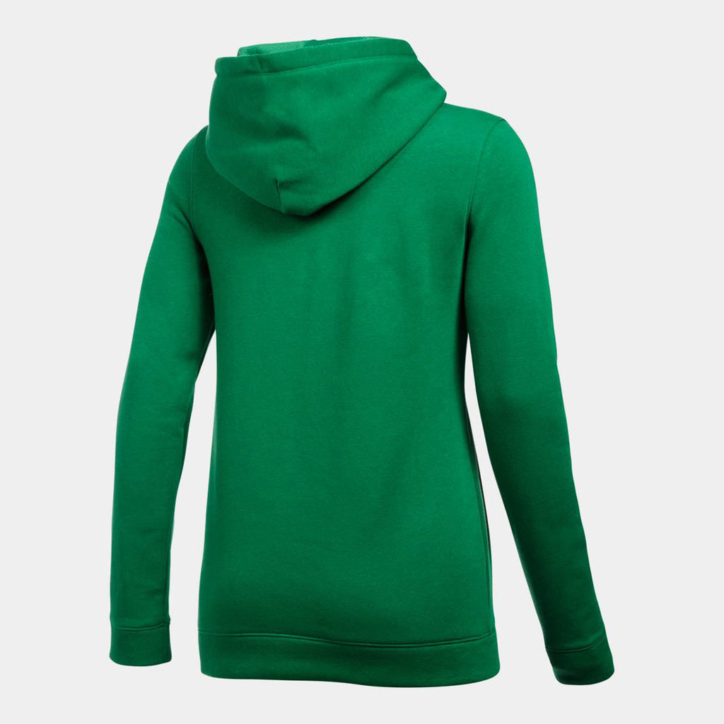 womens green under armour hoodie