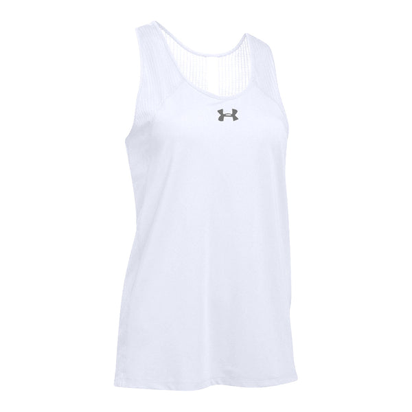 Under Armour Women's White Game Time Tank