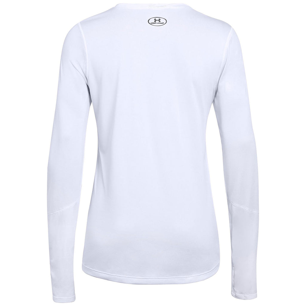 under armour white long sleeve women's