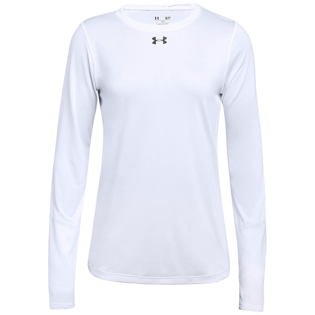 under armour white long sleeve women's