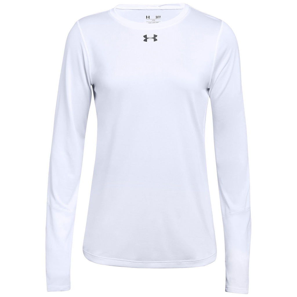 under armour t shirts women white