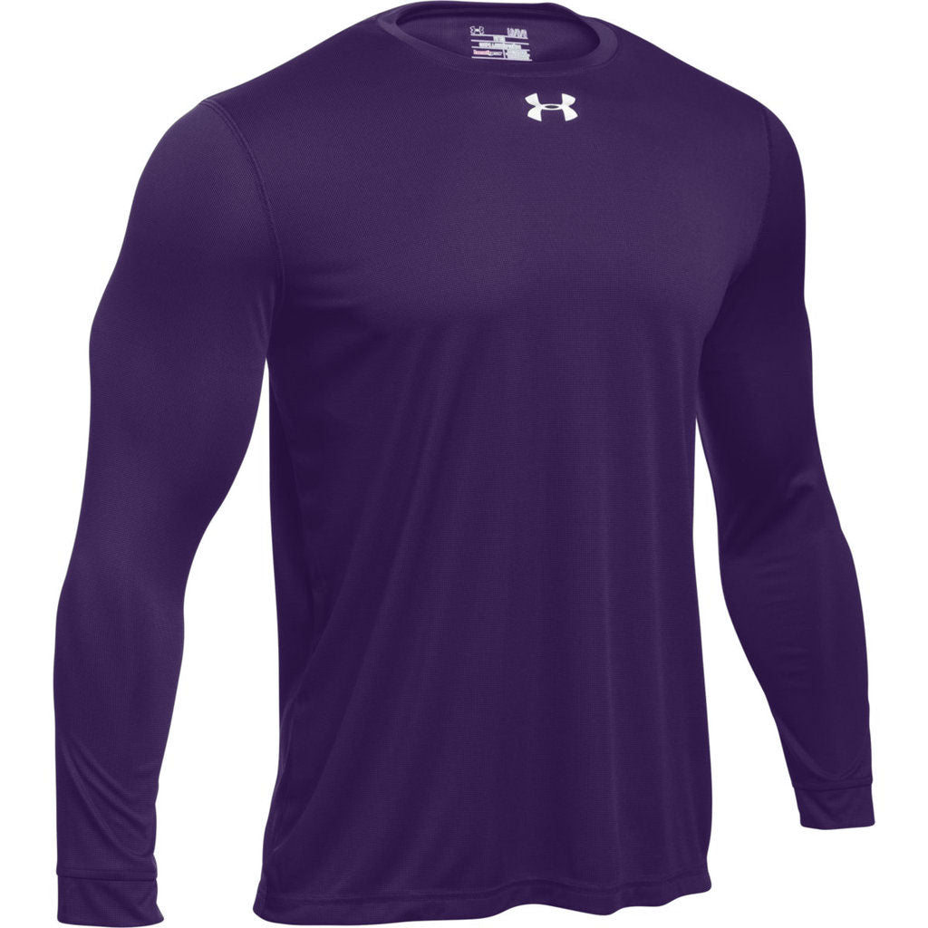 purple under armour compression shirt