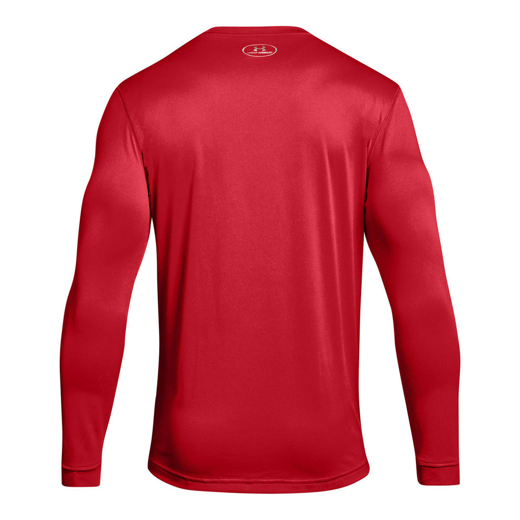 red under armour long sleeve shirt