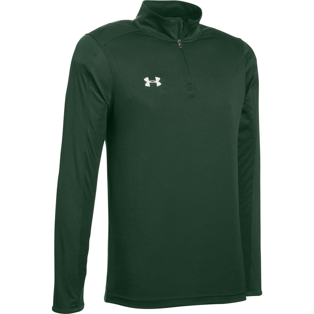 under armour quarter zip green