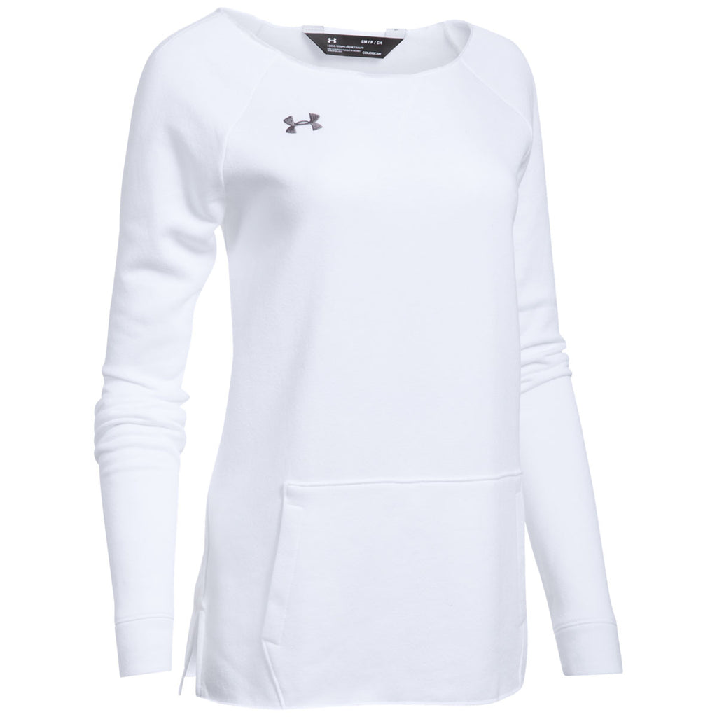 womens under armour pink hoodie