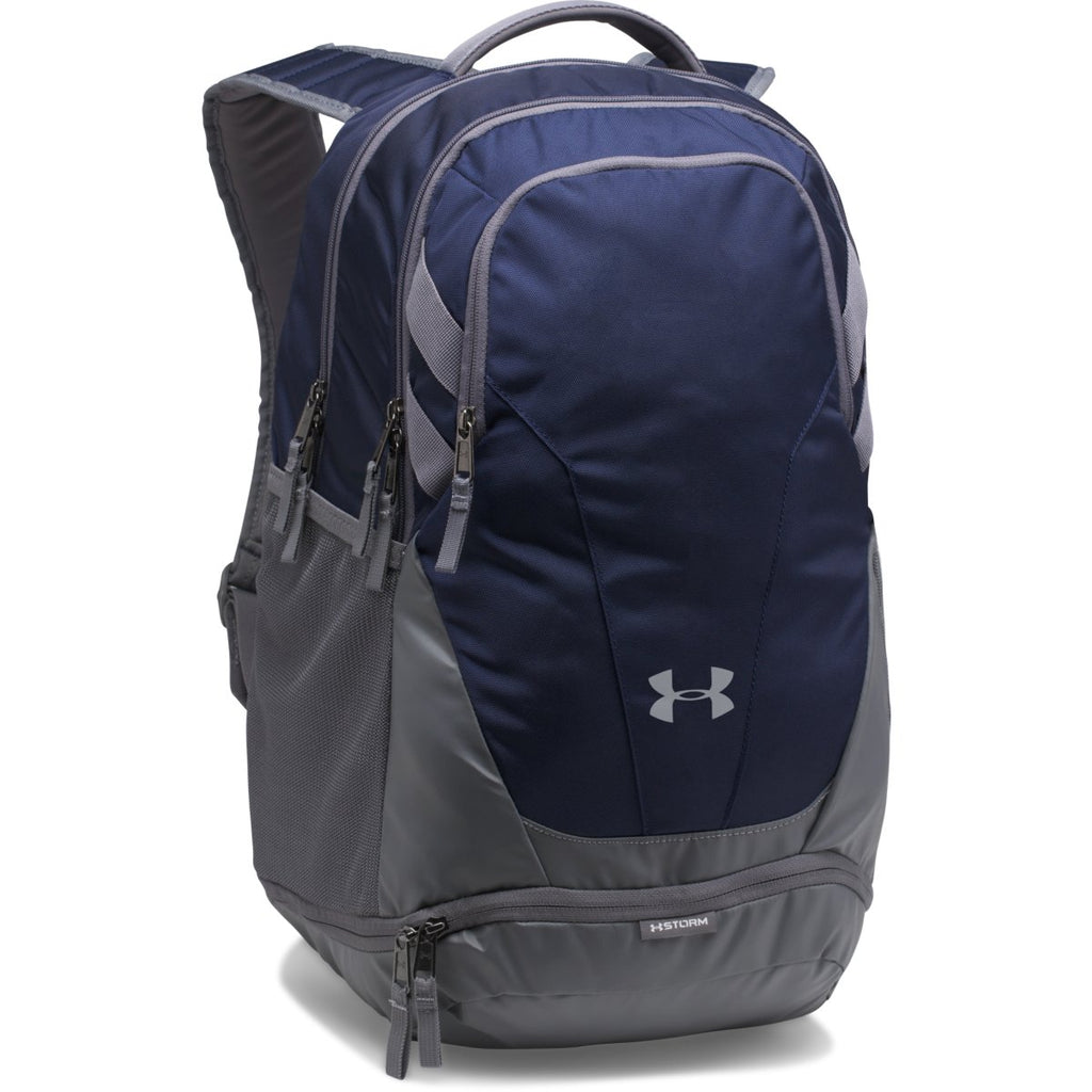 Midnight Navy UA Team Hustle 3.0 Backpack