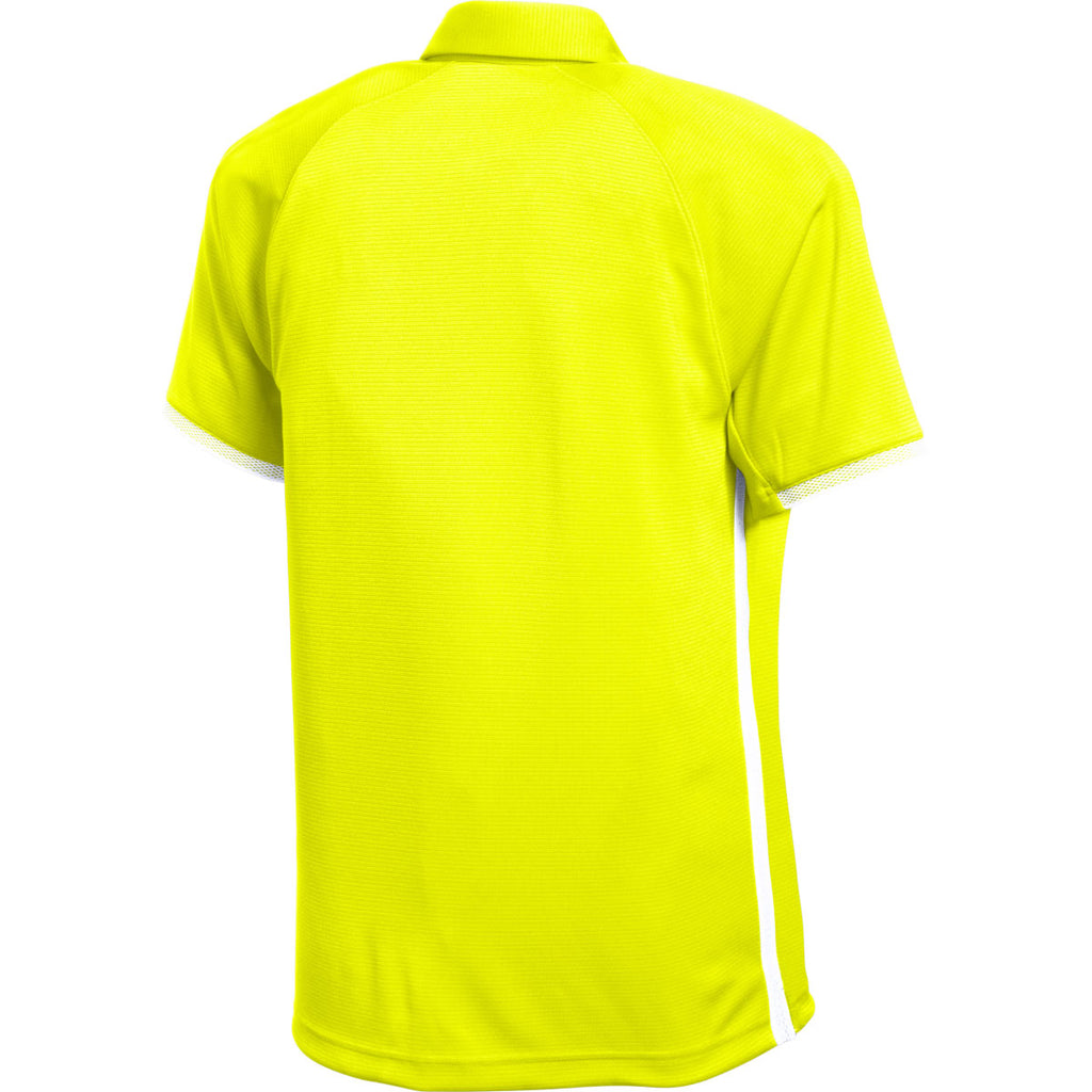 yellow under armour shirt