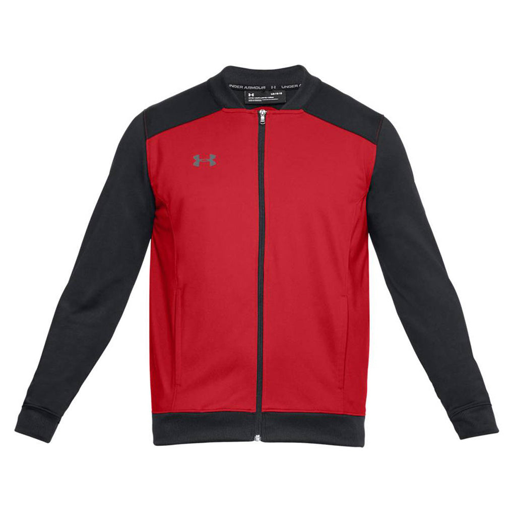 red under armour jacket