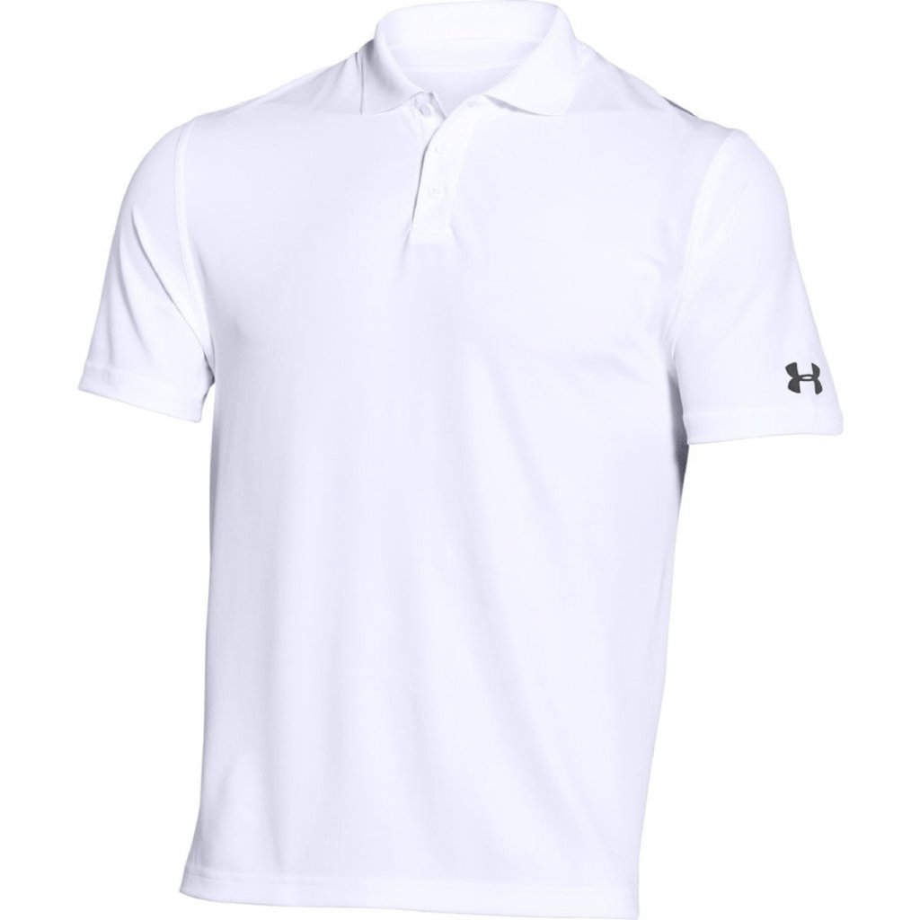 under armour polo with company logo