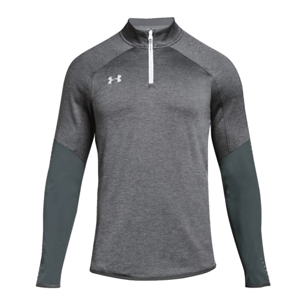 Under Armour Men's Stealth Grey Qualifier Hybrid 1/4 Zip