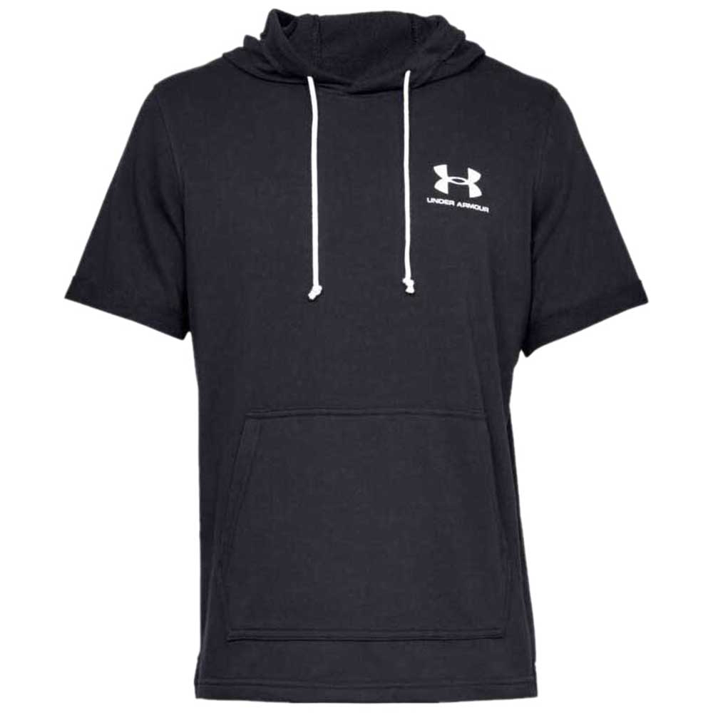 under armour terry short sleeve hoodie