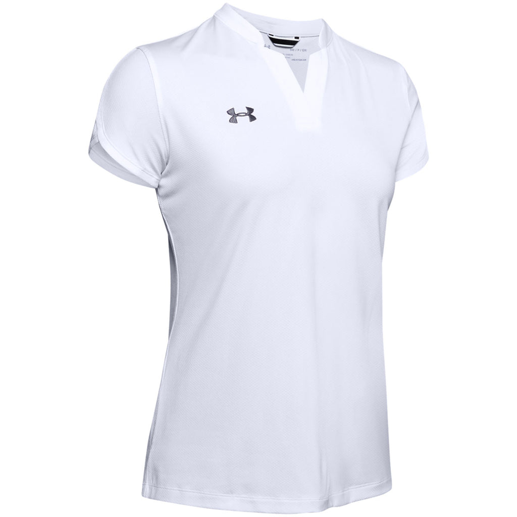 White Team Performance Polo