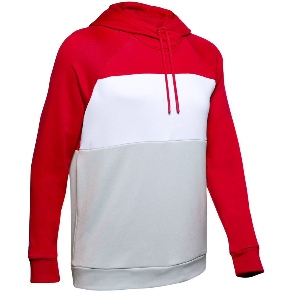 red under armour hoodie women's