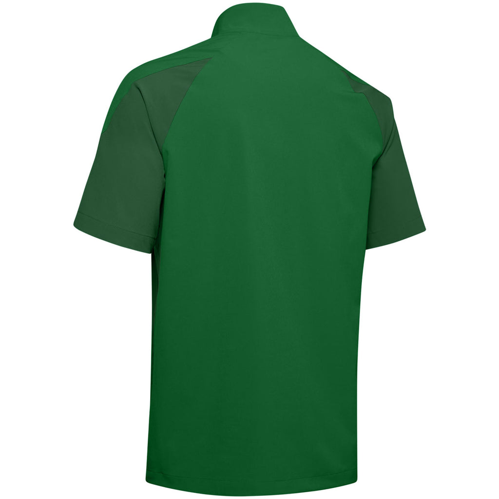 under armour short sleeve quarter zip