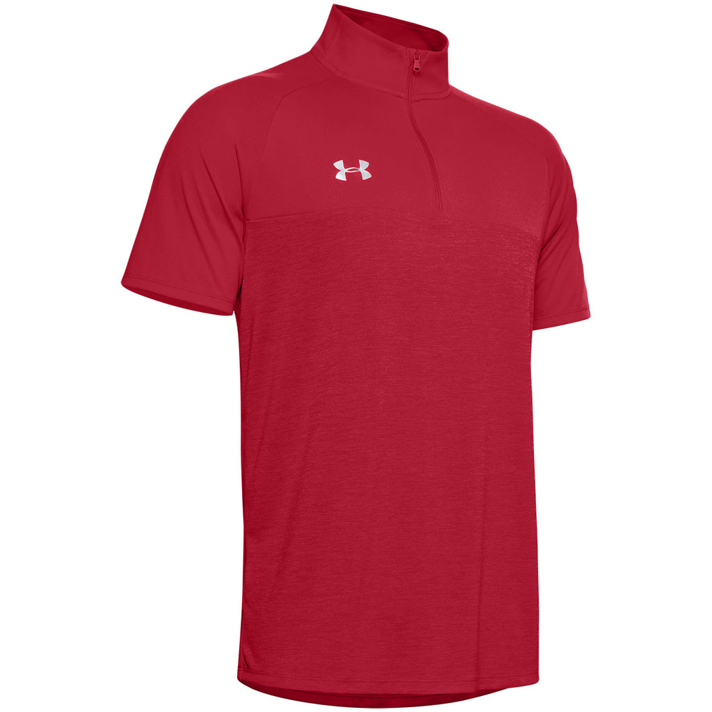 under armour quarter zip short sleeve