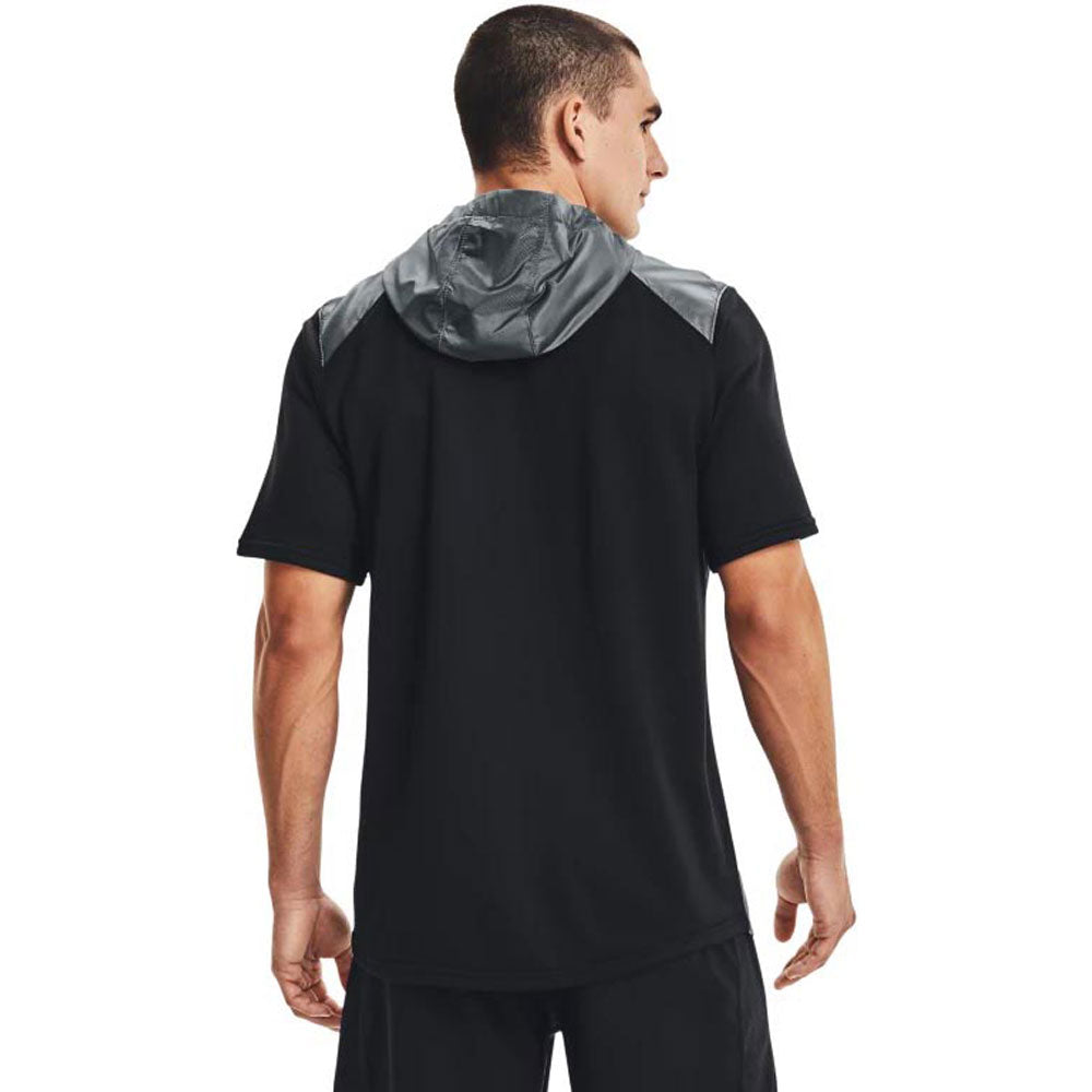 under armour command short sleeve hoodie