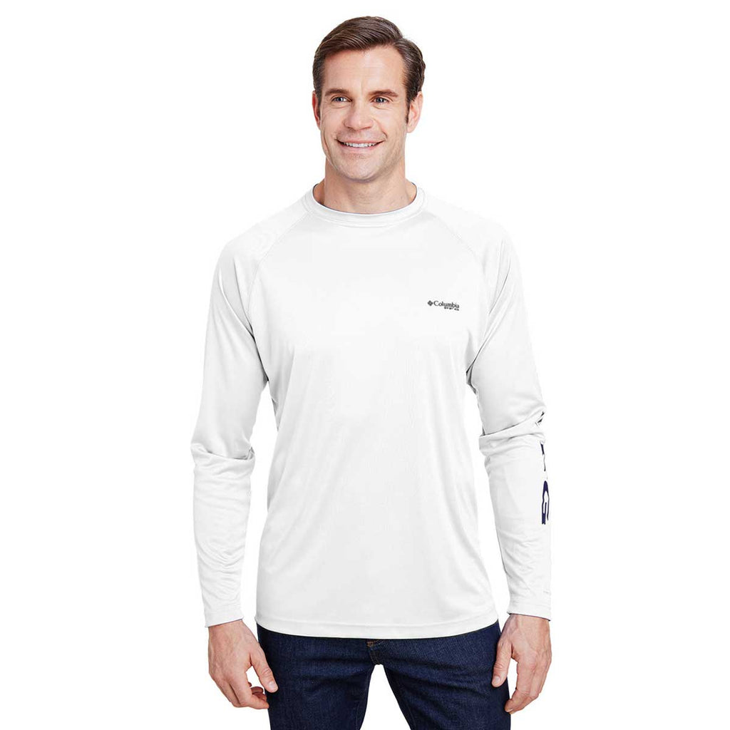 columbia white long sleeve