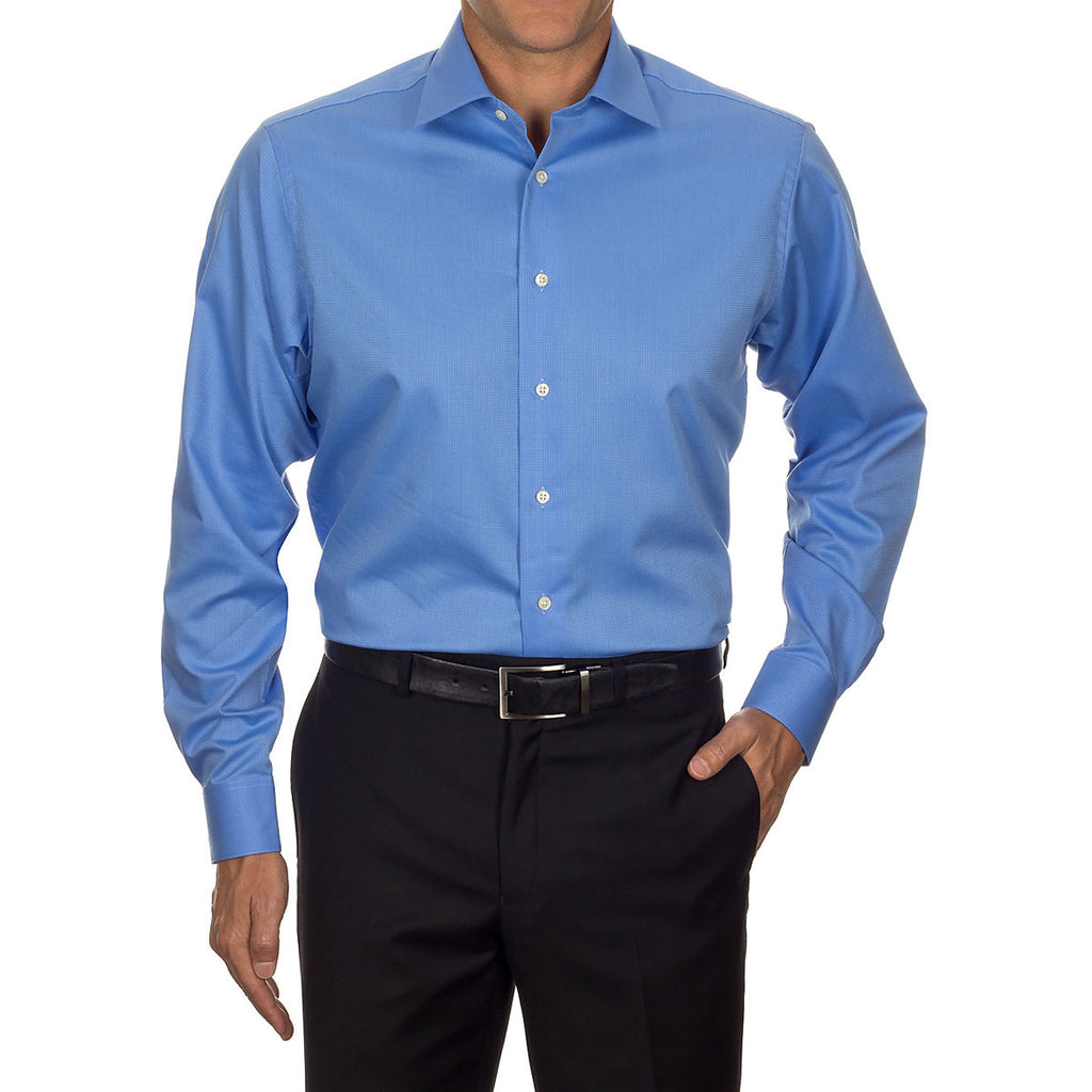 Buy mens blue dress shirt㸀 OFF-74%