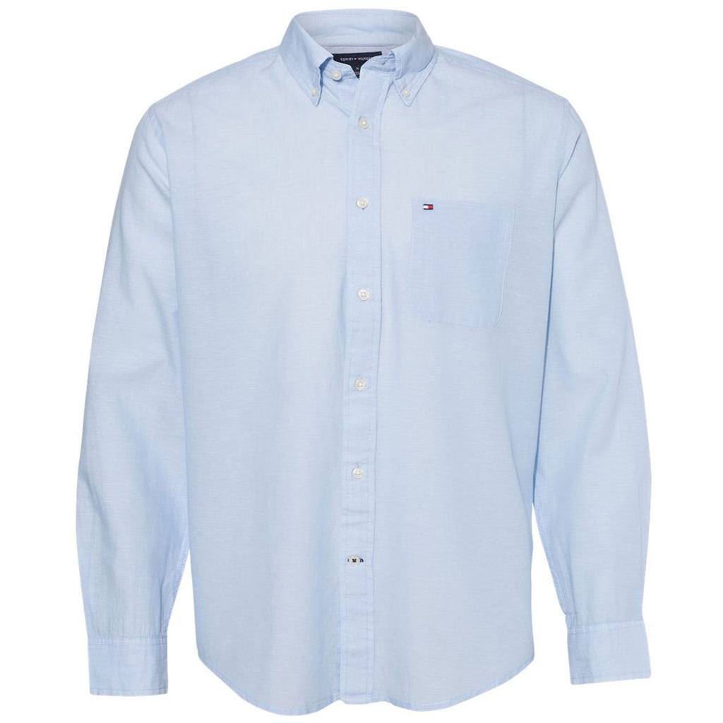 tommy hilfiger mens linen shirts