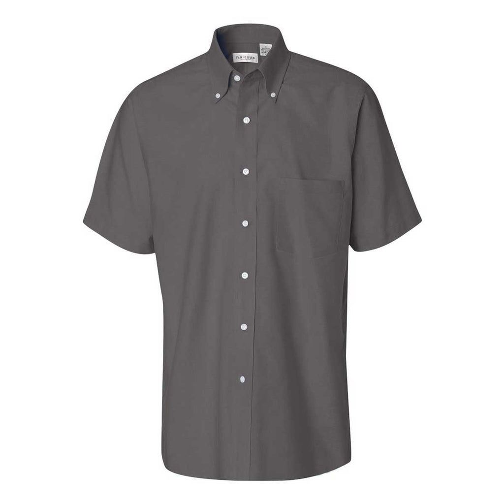 van heusen short sleeve shirts