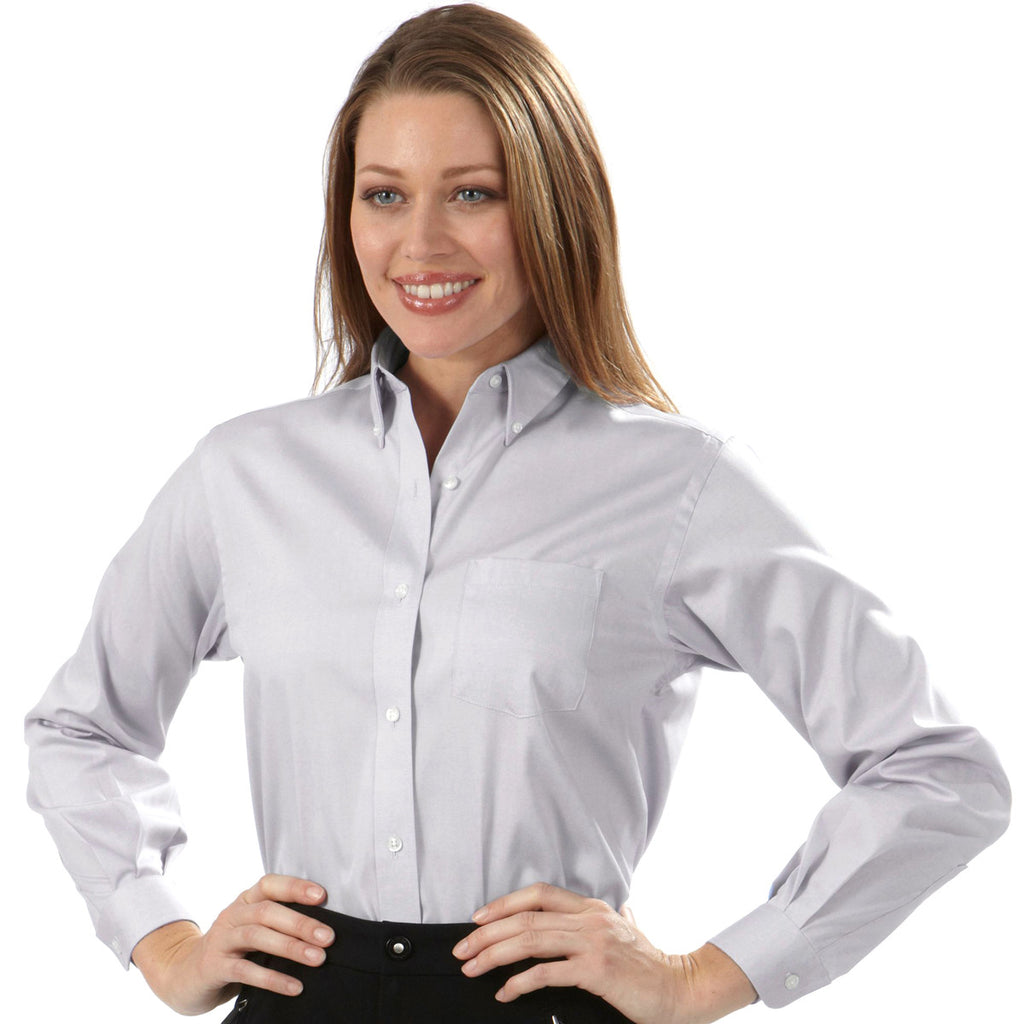 grey dress shirt womens