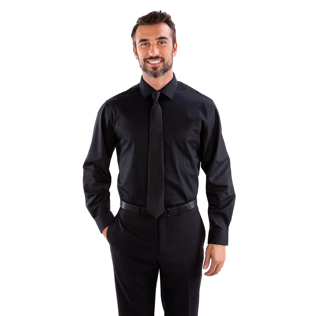 van heusen black shirt