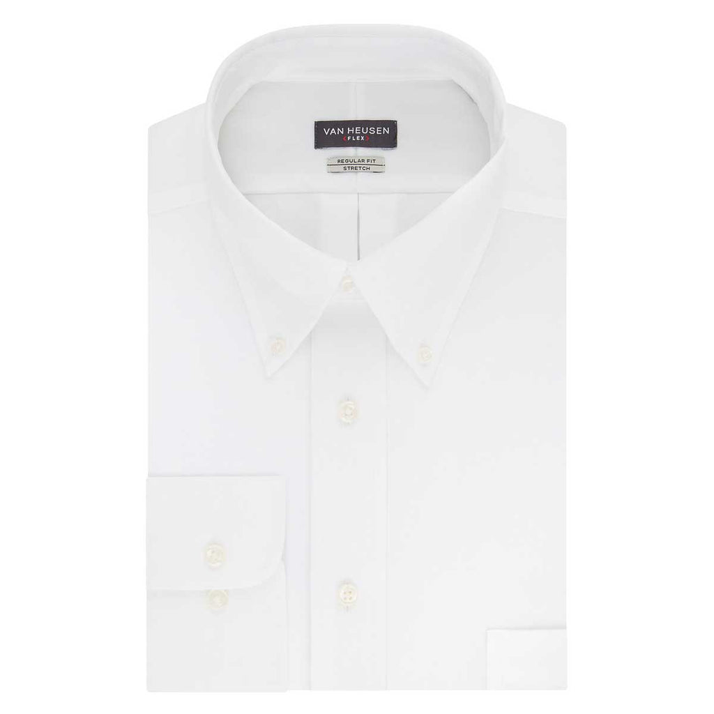 Van Heusen Men's White Ultimate Dress Shirt