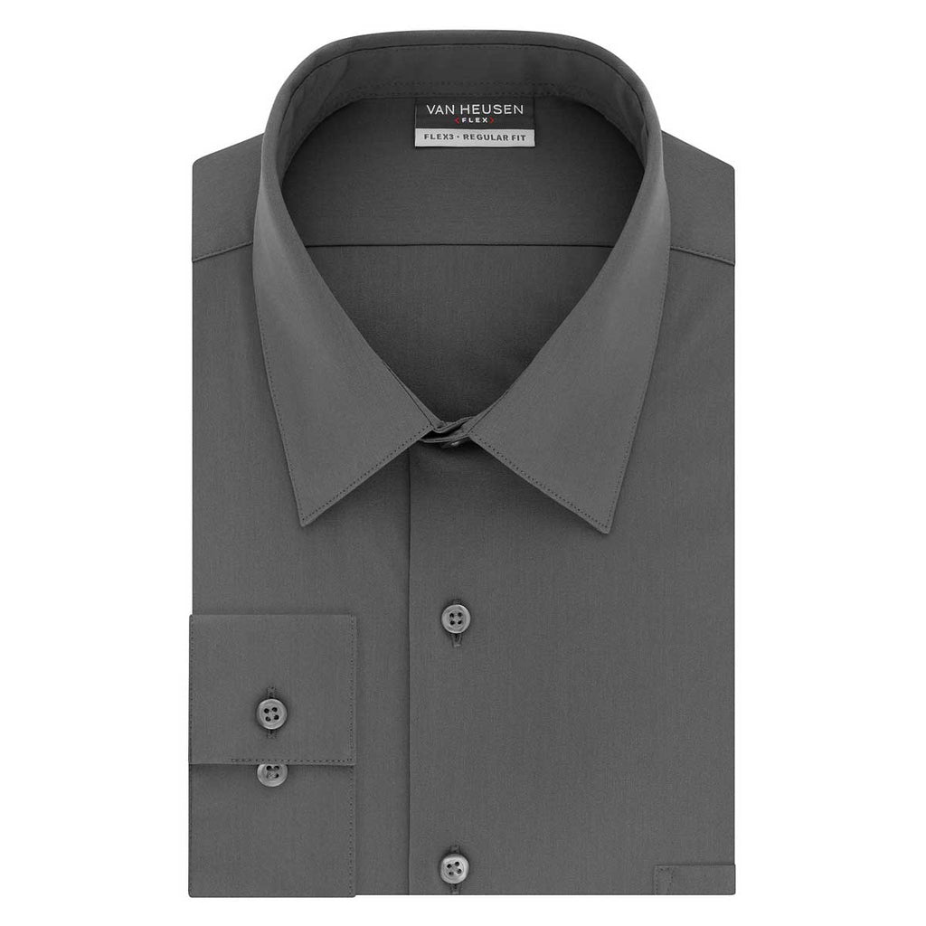 van heusen white dress shirts