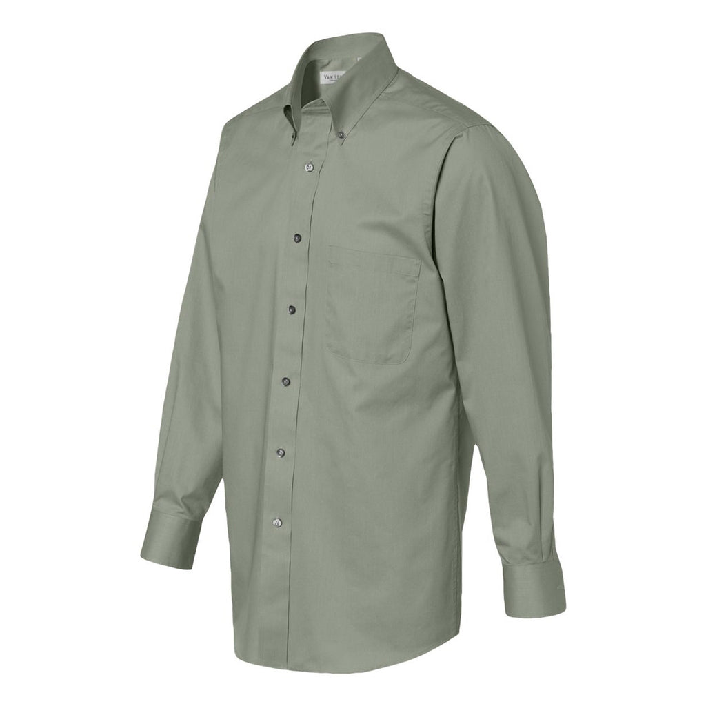 van heusen green dress shirt