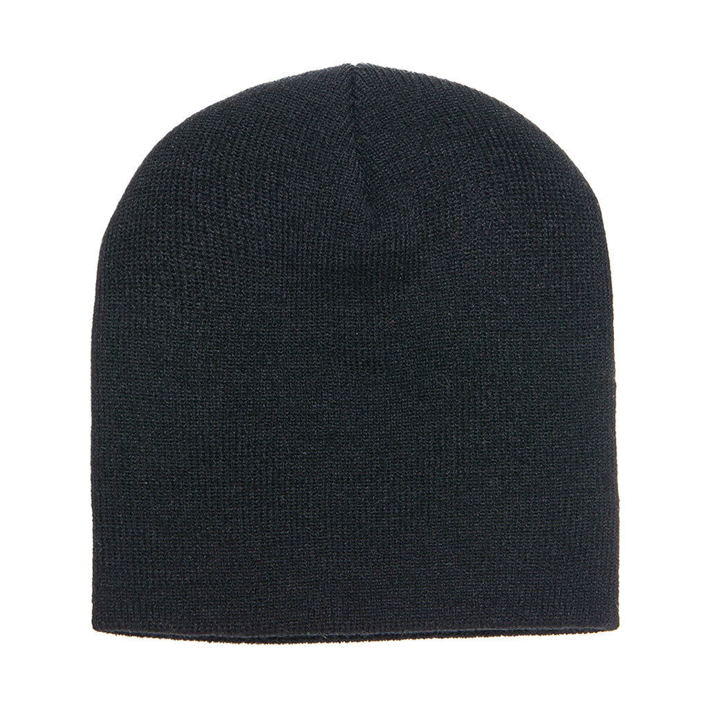 black knit cap