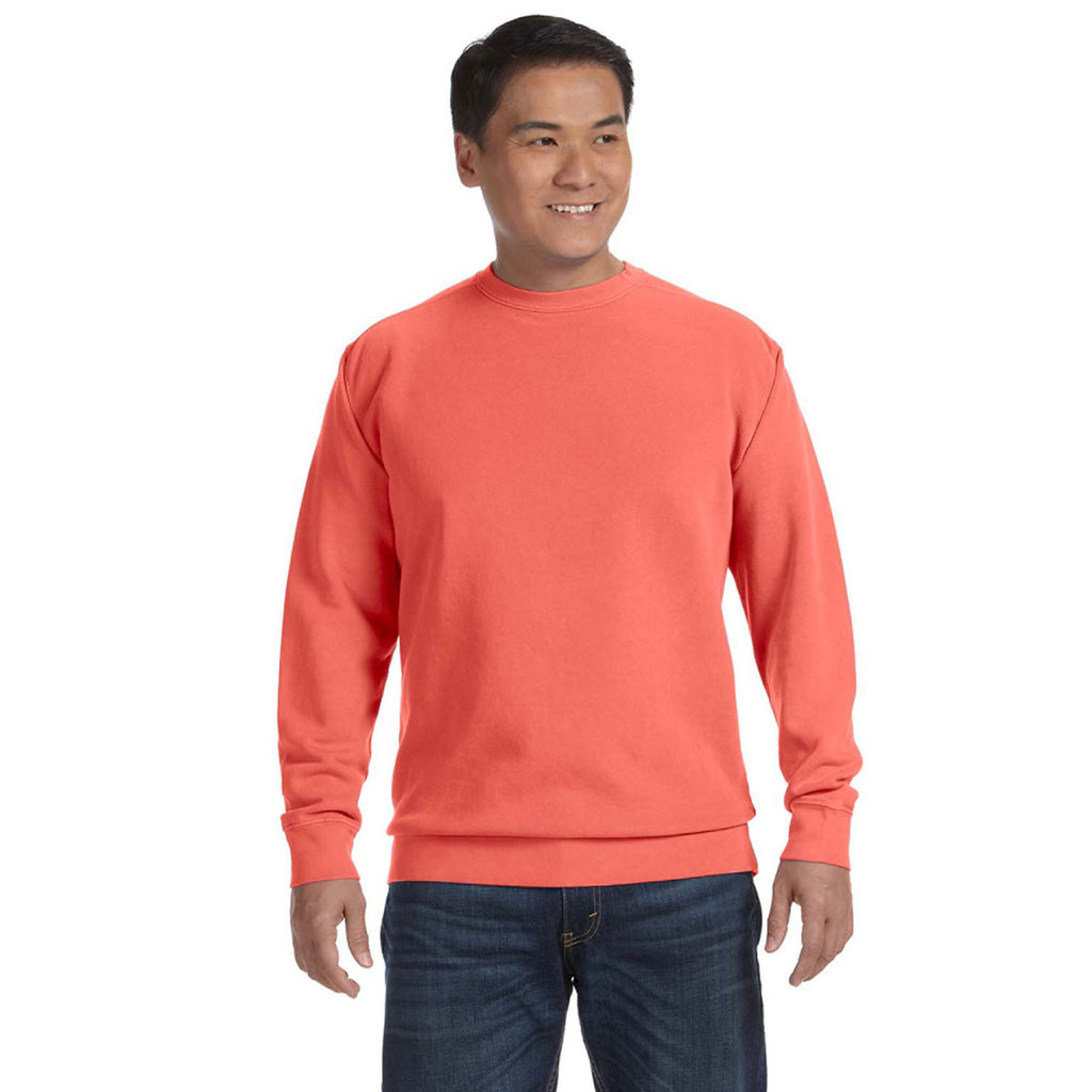 Bright Salmon 9.5 oz. Crewneck Sweatshirt