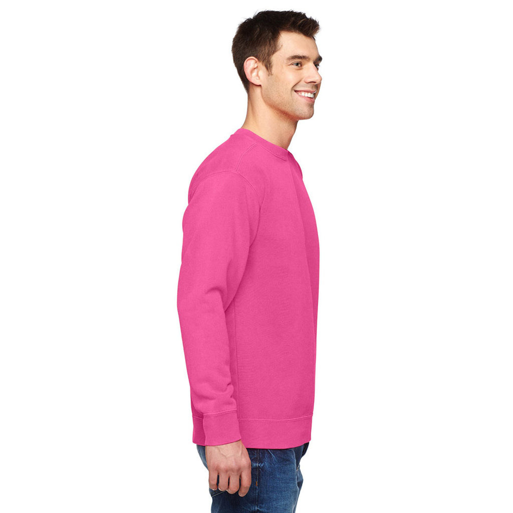 Comfort Colors Men S Crunchberry 9 5 Oz Crewneck Sweatshirt