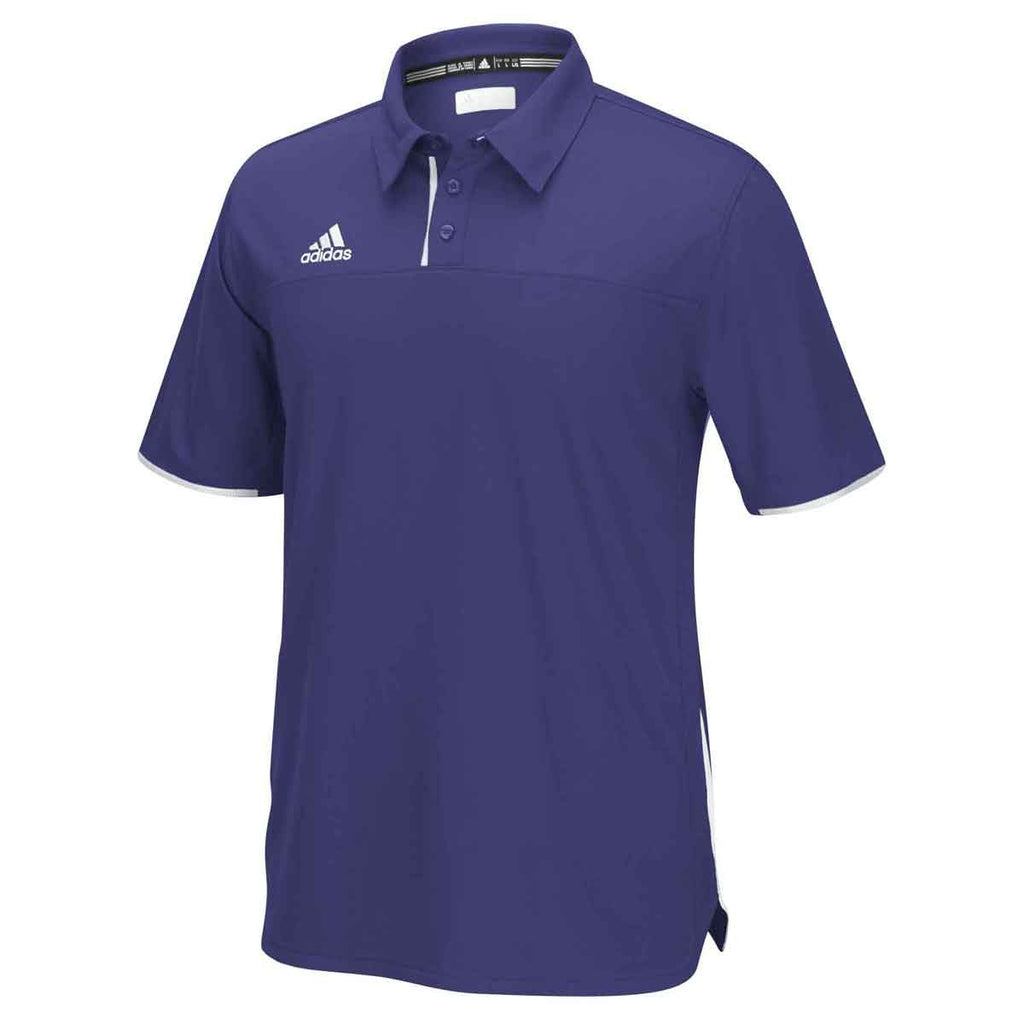 adidas purple polo