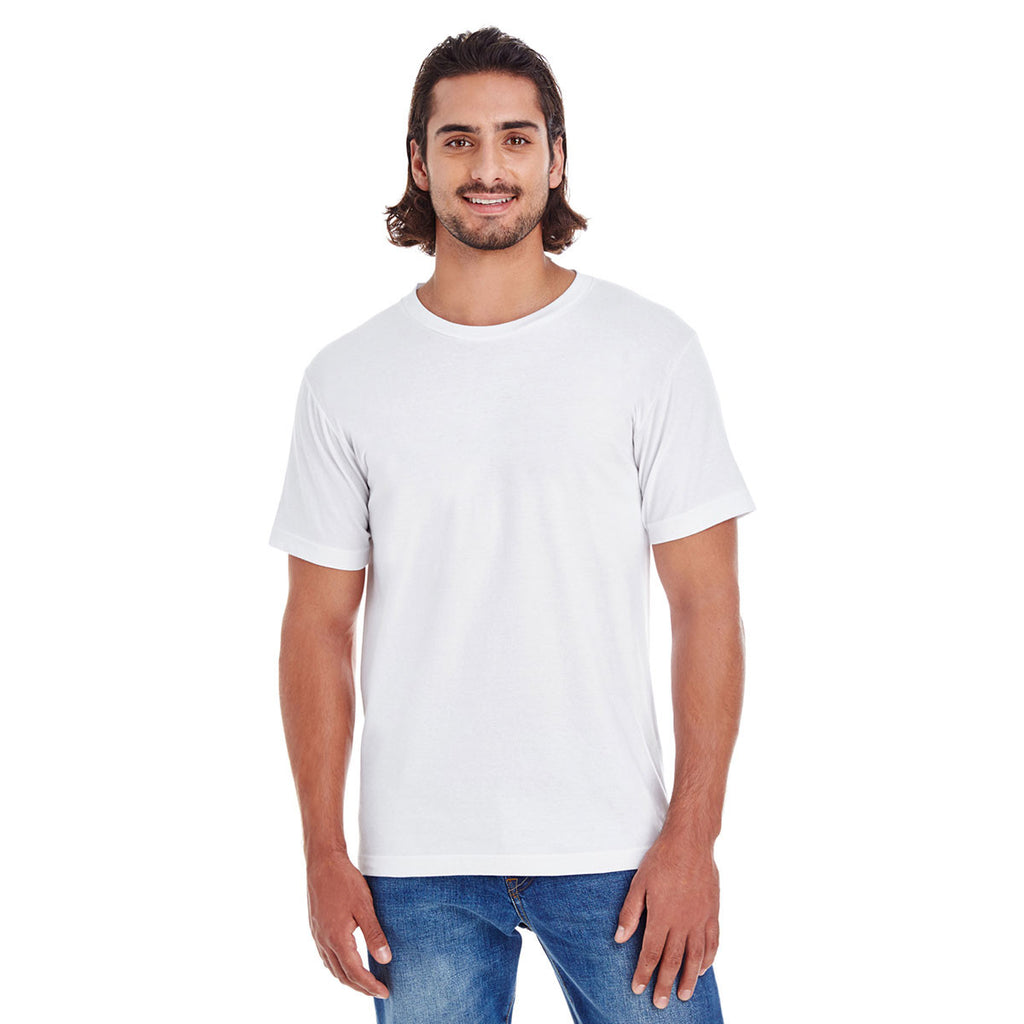 American Apparel Unisex White Organic Short-Sleeve Fine Jersey T-Shirt