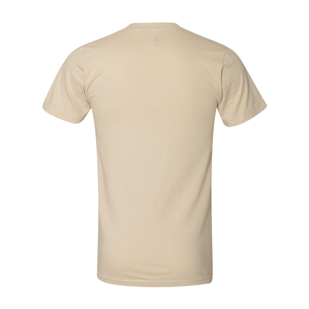 botsen Zus heilige American Apparel Unisex Creme Fine Jersey Short Sleeve T-Shirt