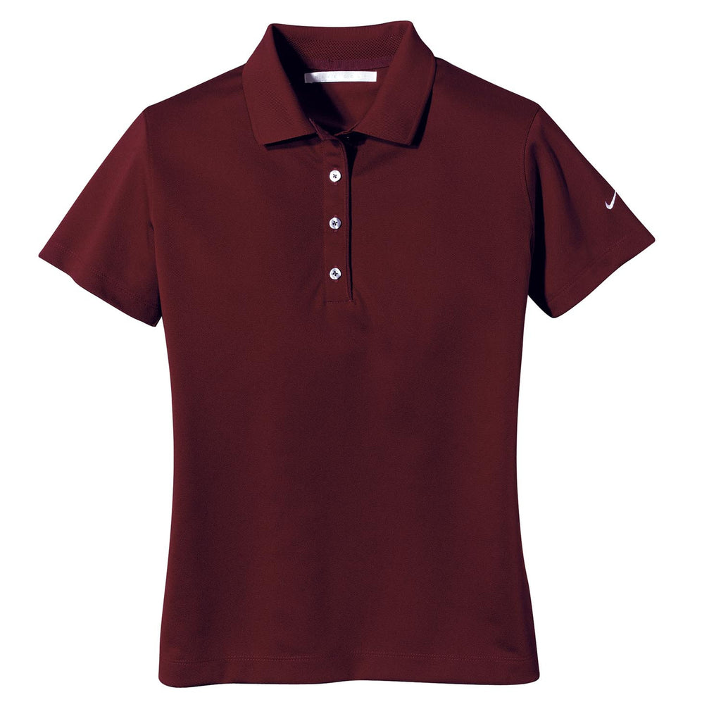 nike golf red polo