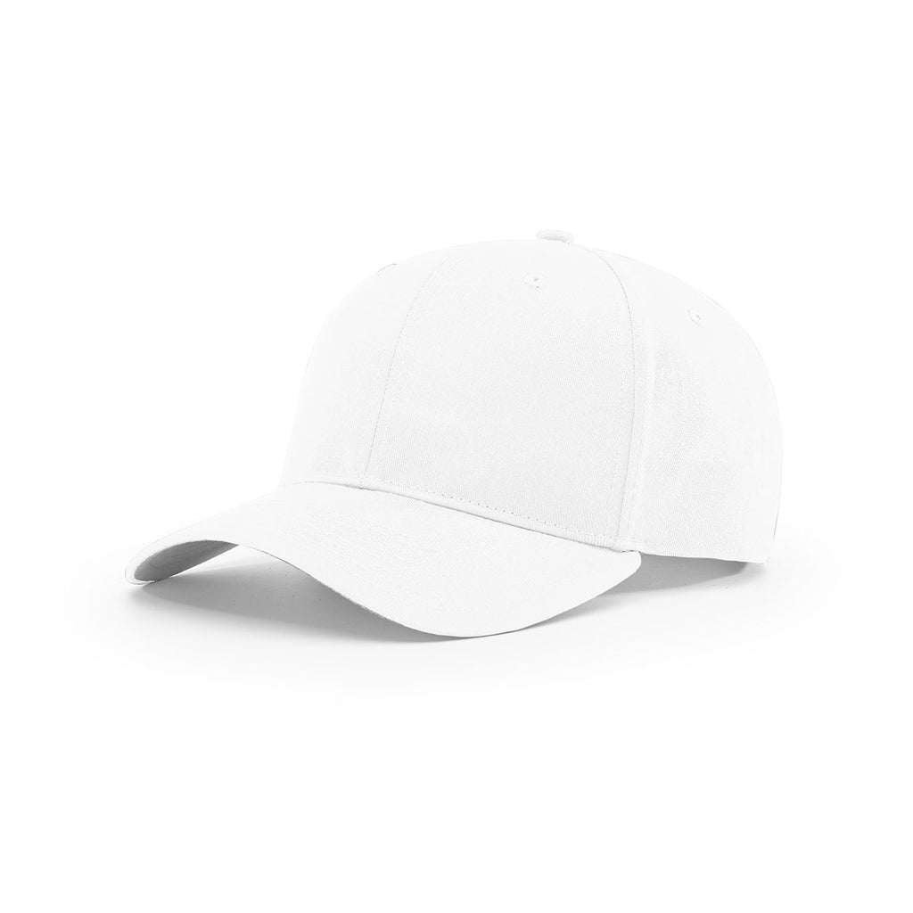 Download Richardson White On-Field Solid Pro Twill Snapback Cap