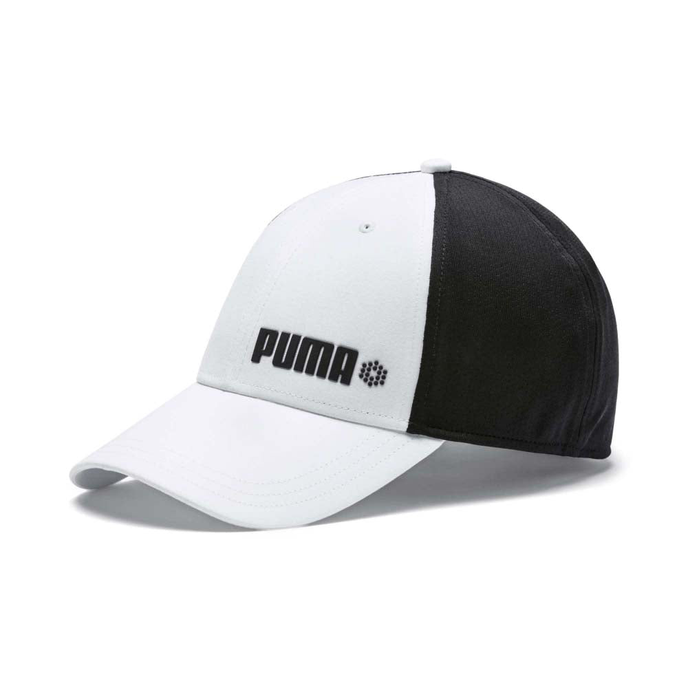 black and white puma hat