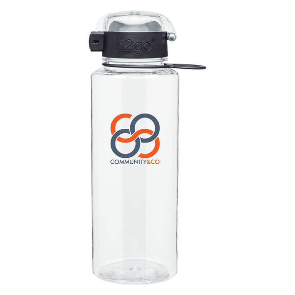 H2Go Clear Pismo Bottle 28 oz