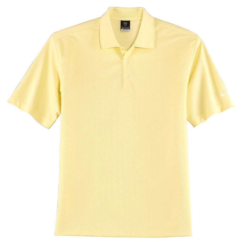 yellow nike polo