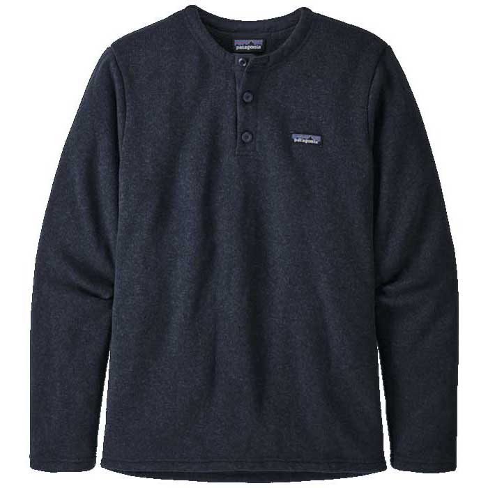 fleece henley sweatshirt