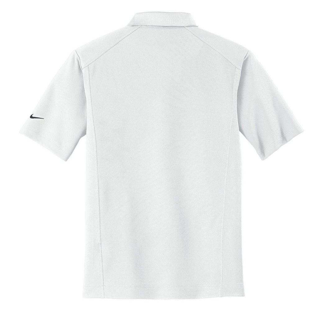 Nike Golf Men's White Dri-FIT S/S Classic Polo