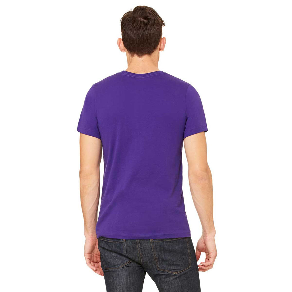 Download Bella + Canvas Unisex Team Purple Jersey Short-Sleeve T-Shirt