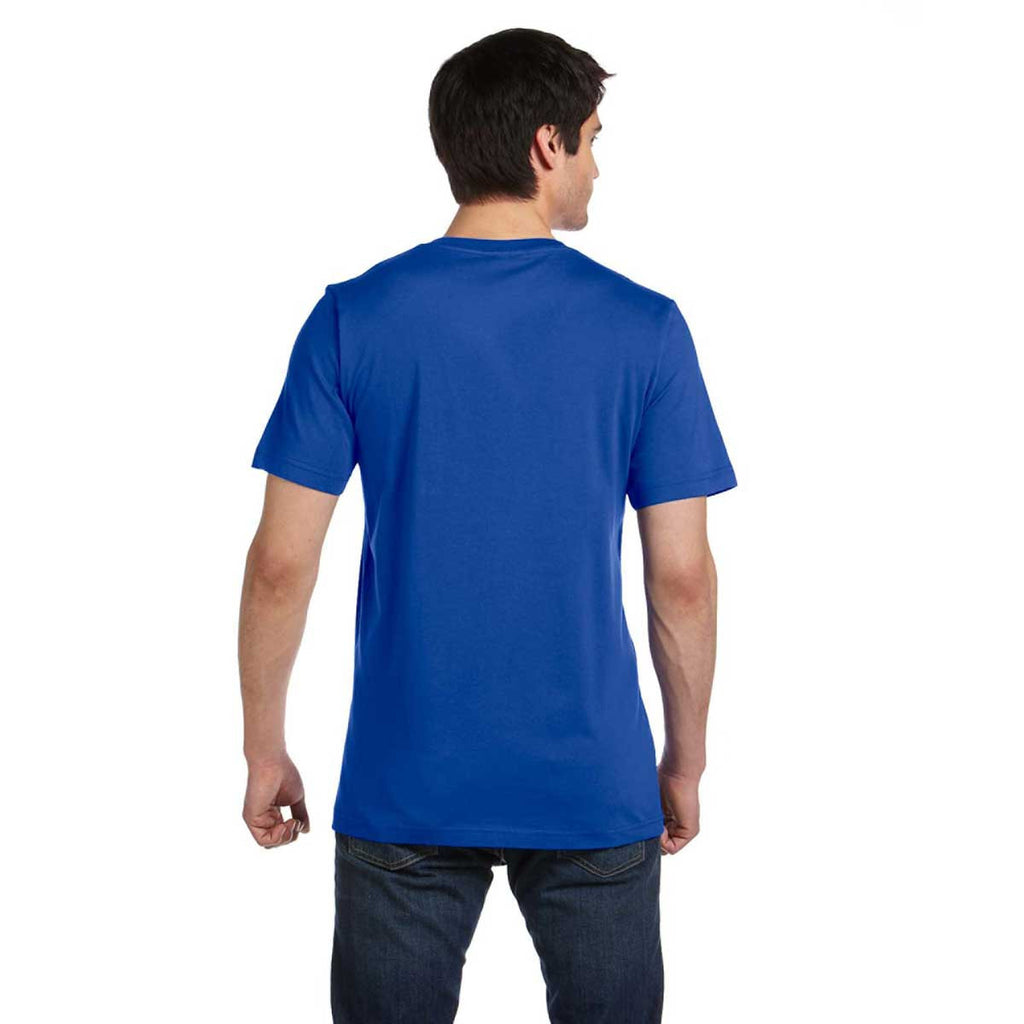 Bella + Canvas Unisex True Royal Made in the USA Jersey Short-Sleeve V