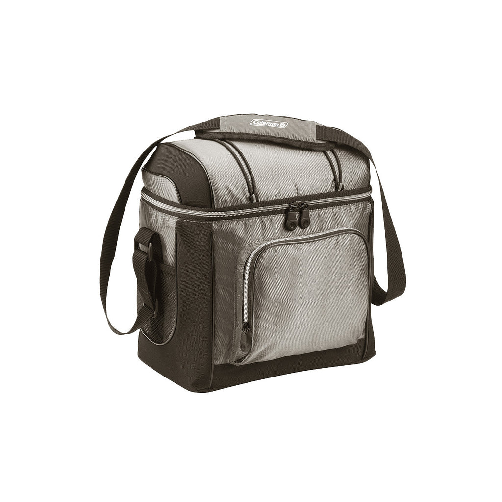 Coleman 16 Can Soft Side Grey Cooler with Removable Liner