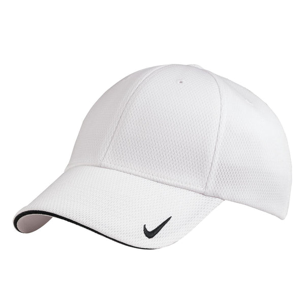 Nike Golf White Dri-FIT Mesh Flex Cap