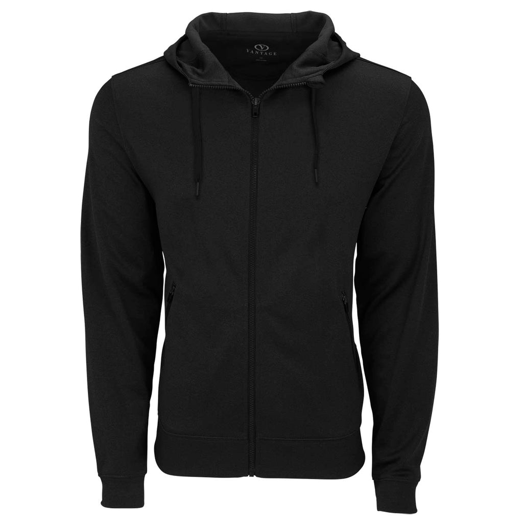 Vantage Men's Black Street Hoodie