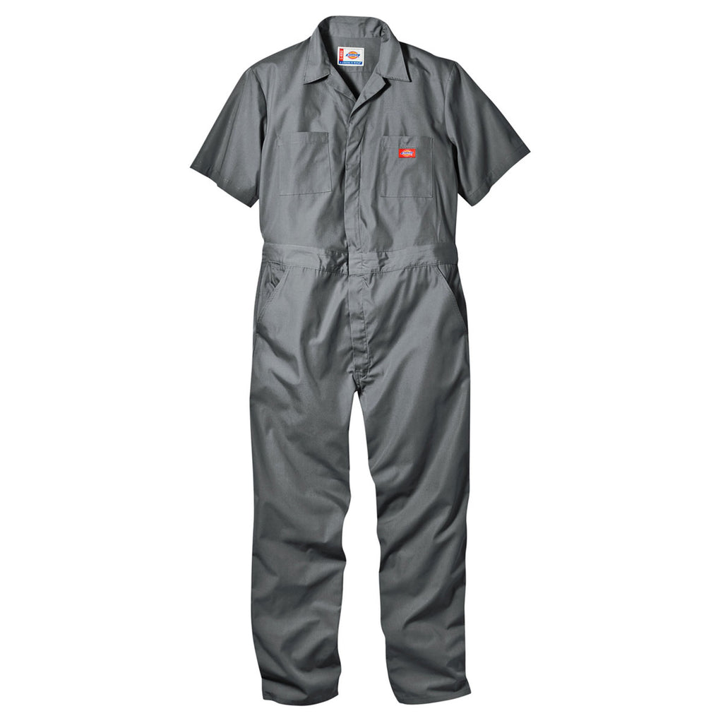 Download Dickies Men's Grey 5oz. Short-Sleeve Coverall