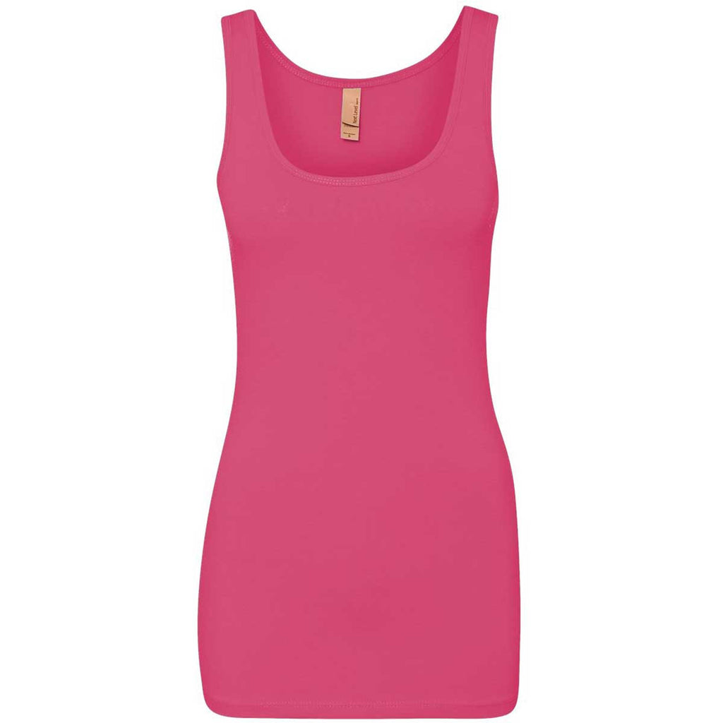 hot pink tank top dress